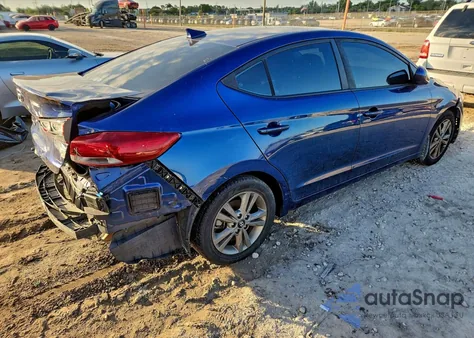 2018 Hyundai Elantra Sel z USA, uszkodzony, nr VIN 5NPD84LF6JH286538